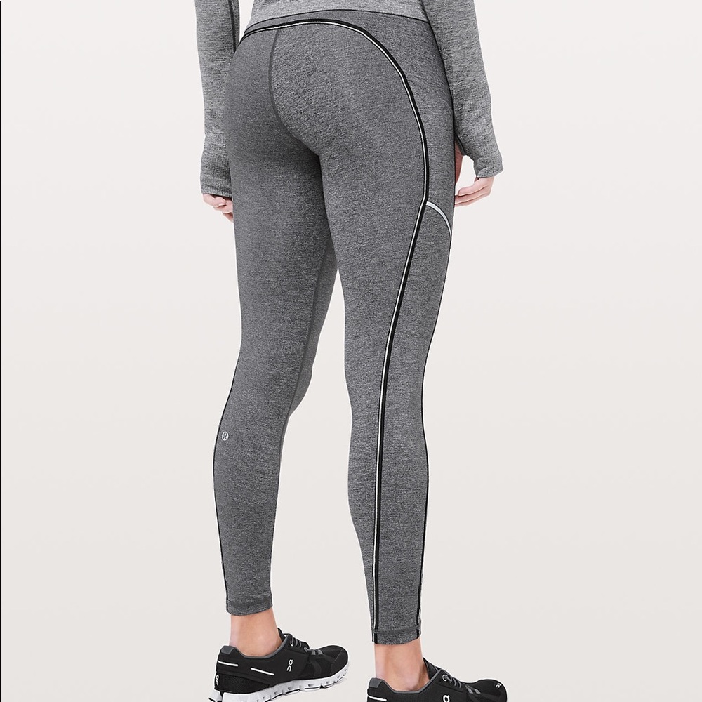 lululemon Speed Up Tight Metallic Size 6